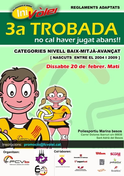 Arriba la tercera trobada de promoció ‘Inivòlei’ amb Sant Adrià del Besós com a seu