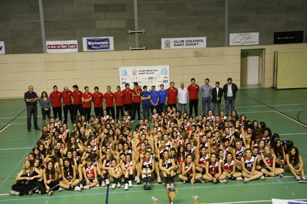 El CV Sant Cugat presenta els seus equips per a la temporada 2012-13