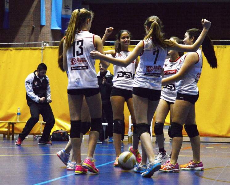 L’organitzador estatal infantil, CV Sant Cugat, classifica també per mèrits propis. Campió Fase Camp