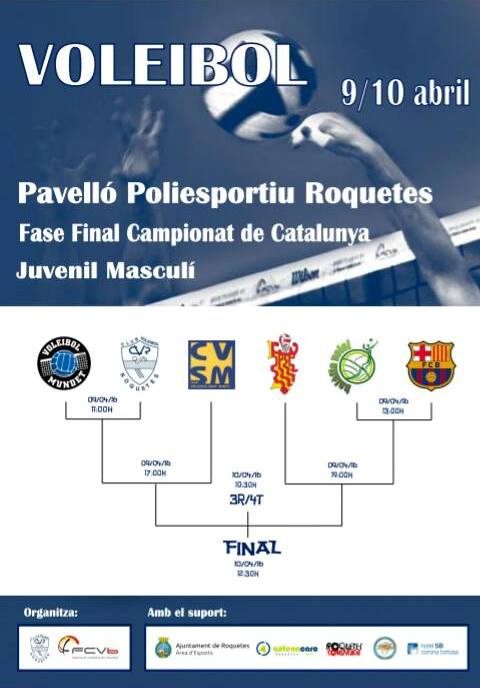 Roquetes acull una emocionant Fase Final juvenil masculina