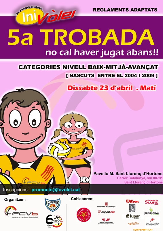 Sant Llorenç d’Hortons acull la cinquena trobada de promoció ‘Inivòlei’ de la temporada