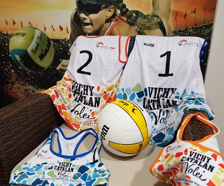 Han arribat les samarretes i tops del Vichy Catalan Volei Tour 2016!