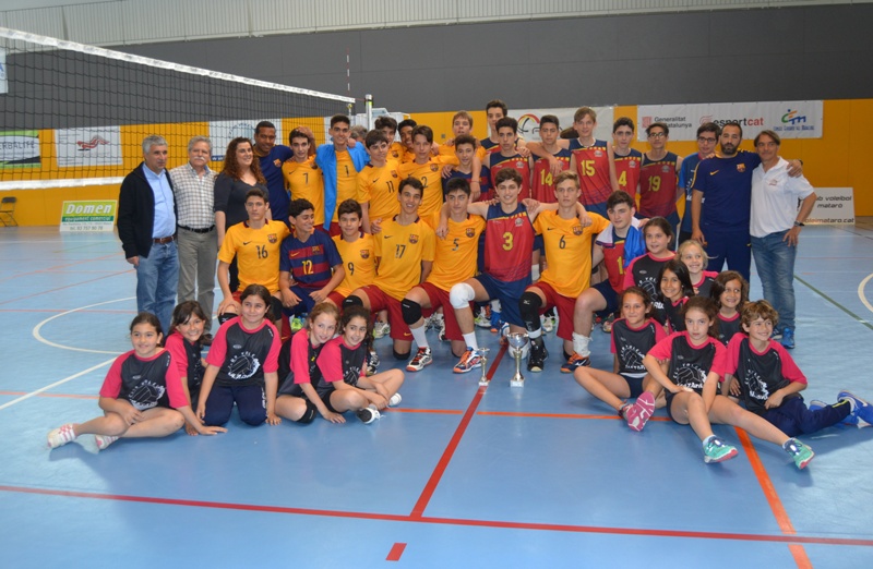 El FC Barcelona es proclama campió de Catalunya cadet davant l’amfitrió CV Mataró