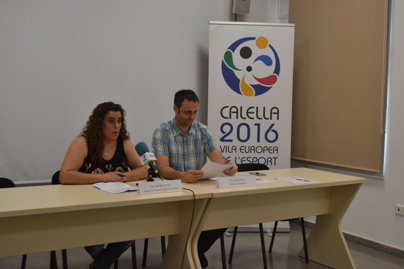 La cuarta prueba del Vichy Catalan Volei Tour en Calella calienta motores con su presentación