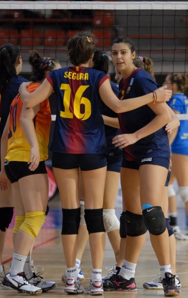 Victòria del CVB Barça que li permet situar-se en tercera posició de Superlliga-1 femenina
