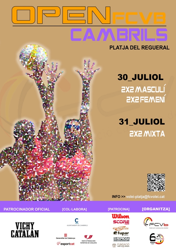 Sense descans, Cambrils acull la setena prova del Vichy Catalan Volei Tour