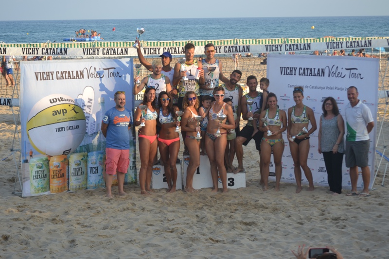 Correa-Badosa i García-Martínez, vencedors en la prova del Vichy Catalan Volei Tour a Cambrils