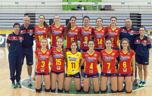 La selecció espanyola Sub’17 de Guadalupe Rosell es queda a un pas del podi al 8 Nacions