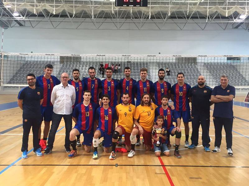 El FC Barcelona revalida el títol de campió de la Lliga Catalana de Superlliga masculina