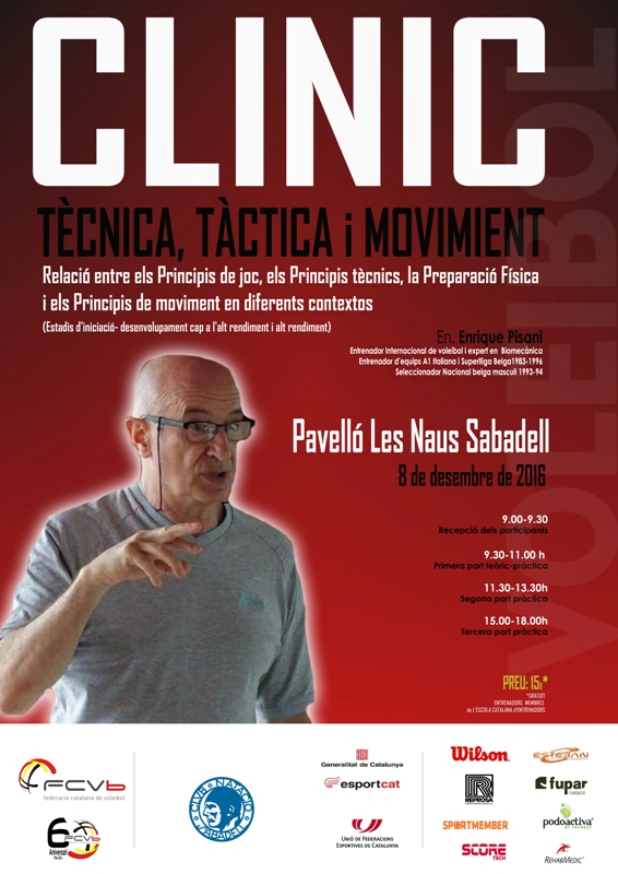 Arriba el primer clínic de la temporada amb el ponent Enrique Pisani com a protagonista