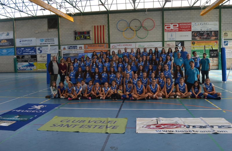 El Vòlei Sant Esteve presenta de forma oficial la temporada 2016/17