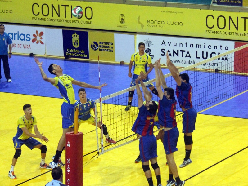 Tercer triomf a Superlliga 1 del FC Barcelona en la complicada pista de Vecindario