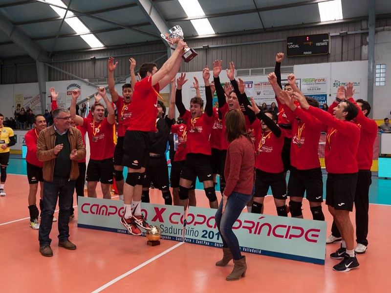 El CV Sant Pere i Sant Pau campió de la Copa Príncipe