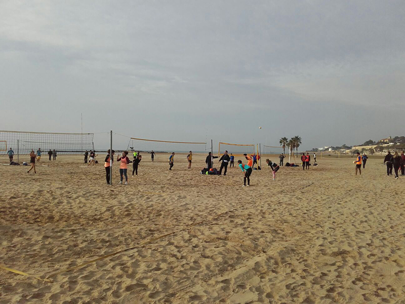 Nova prova de la Lliga d’Hivern de Vòlei Platja a Vilanova