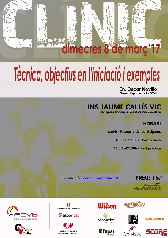 Clínic sobre la tècnica en etapes d’iniciació a Vic