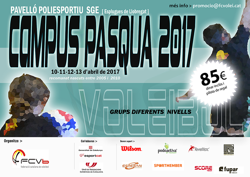 Nova edició del Campus de Pasqua d’Inivòlei. Inscripcions obertes!