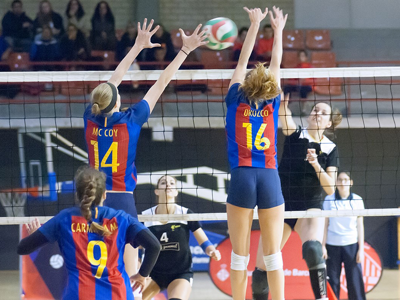 El CVB Barça es classifica pel play off de Superlliga