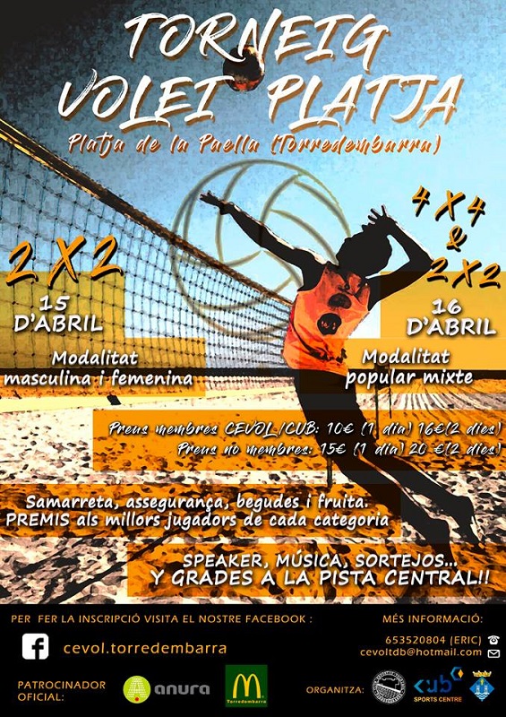 Torneig de Vòlei Platja a Torredembarra