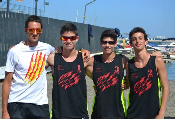 Conrad Rovira i Sergi Bosch, nous seleccionadors catalans de menors de Vòlei Platja