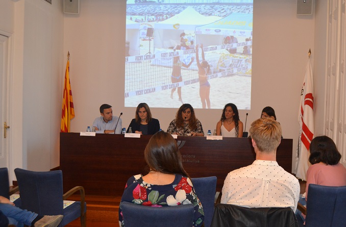 Presentació oficial del Vichy Catalan Volei Tour