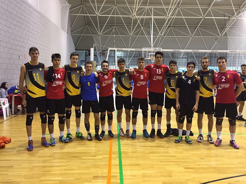 Arnau Caparrós, David Crespo, Dexter Edwards, Pol Porta, Héctor García, Oriol Pinell, Isaac Valiño, Álvaro Gimeno, Eric Estalella, Arnau Masià, Sebastià Borràs i Andreu Perdices