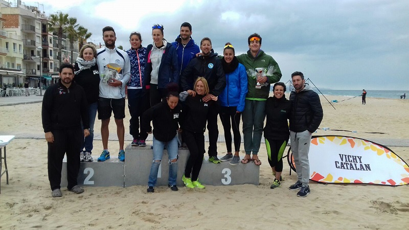 Celebrada l’última jornada de la Lliga d’Hivern de Vòlei Platja a Torredembarra