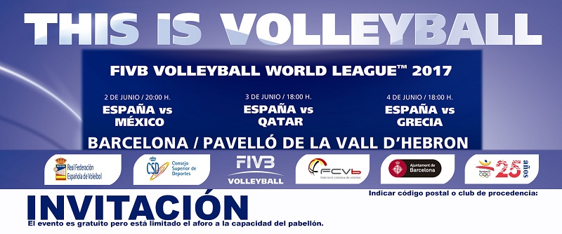 Aconsegueix la teva invitació per la Lliga Mundial