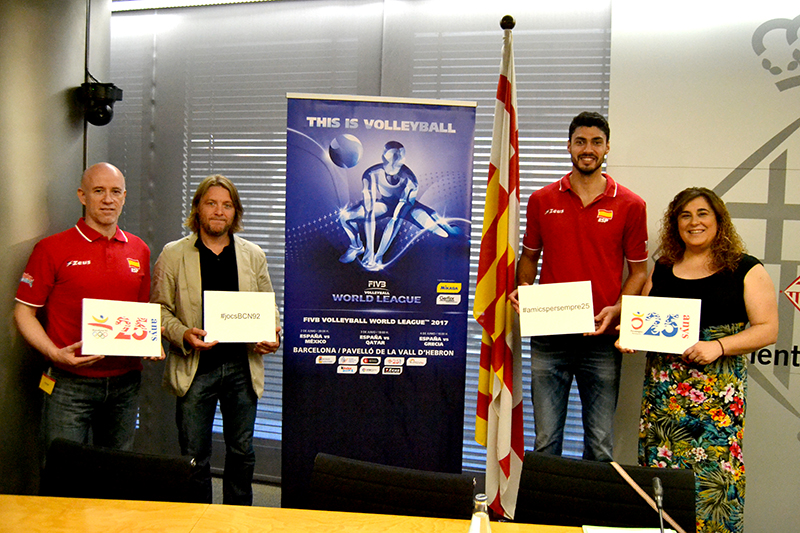 Presentació de la Lliga Mundial a Barcelona