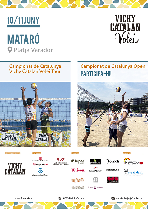 Vichy Catalan Volei Tour. Pròxima parada: Mataró