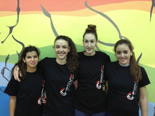 Important presència del vòlei català en la selecció espanyola femenina de menors
