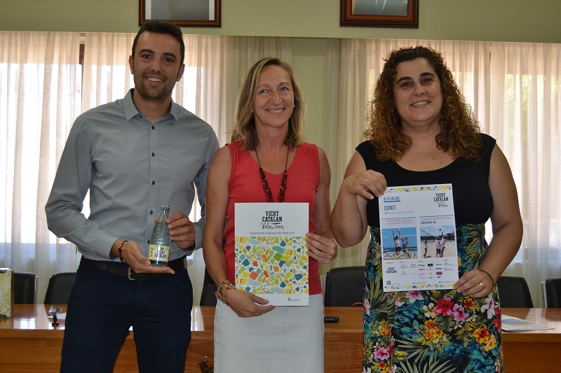 Presentada la cinquena prova del Vichy Catalan Volei Tour de Cunit