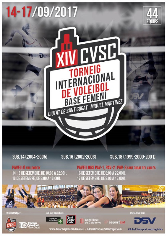 Arriba a Sant Cugat el 14è Torneig Internacional de Voleibol de Base