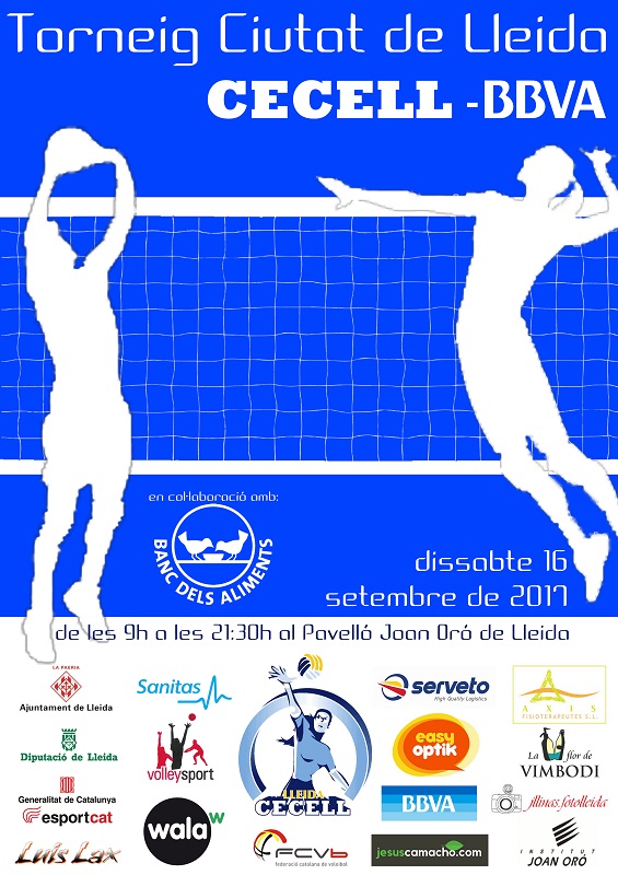 Aquest cap de setmana Torneig Ciutat de Lleida CECELL BBVA