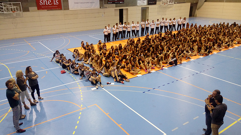 Prop de 300 jugadores a la presentació del DSV CV Sant Cugat