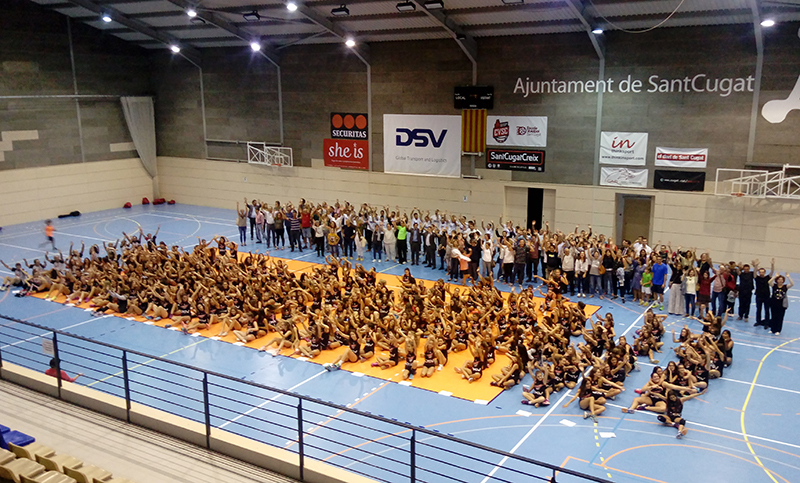 Prop de 300 jugadores a la presentació del DSV CV Sant Cugat