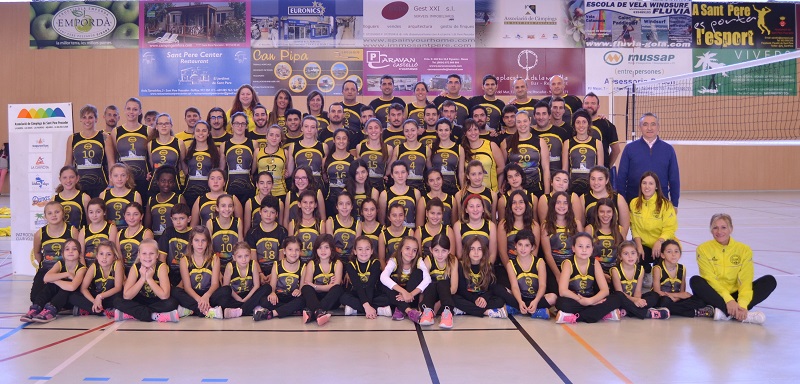Presentació oficial de la temporada del Club Voleibol Sant Pere Pescador