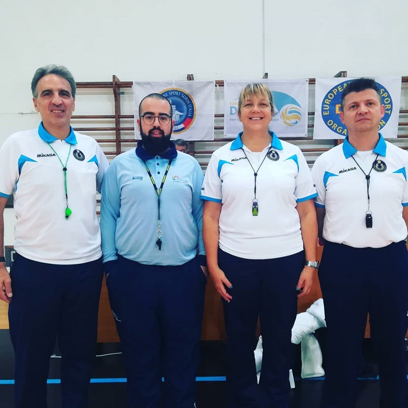 Àlex Pateiro designat per xiular la Deaf Volleyball Champions League