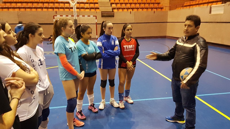 Masterclass d’Ecuavoley a l’Olímpics
