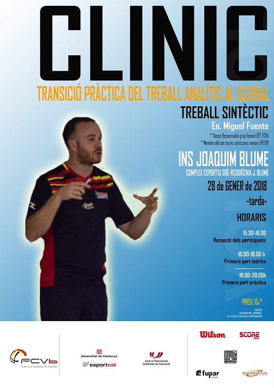 Clínic de Miguel Fuente sobre la ´transició pràctica del treball analític al global´