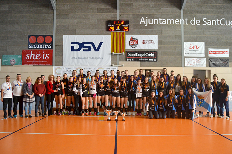 El CVB Barça campió de la Superlliga Junior femenina