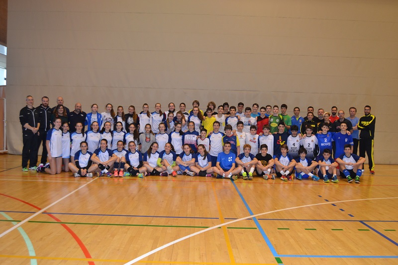 Maribel Zamora visita les Seleccions Catalanes abans del Campionat d’Espanya