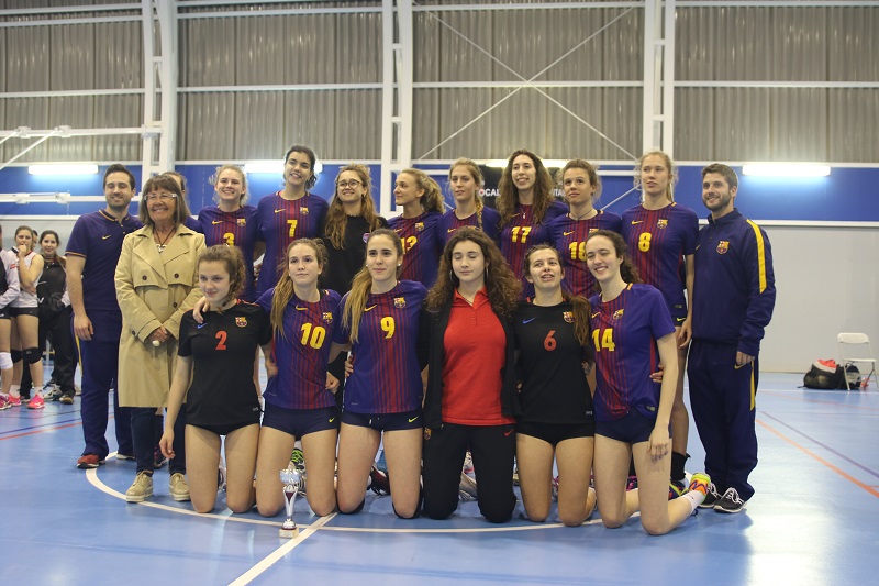 El CVB Barcelona campió de la Fase Final Juvenil femenina