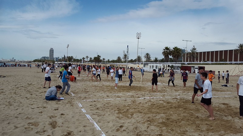 Última jornada de ‘Vòlei fa per tu’ a la platja de la Mar Bella