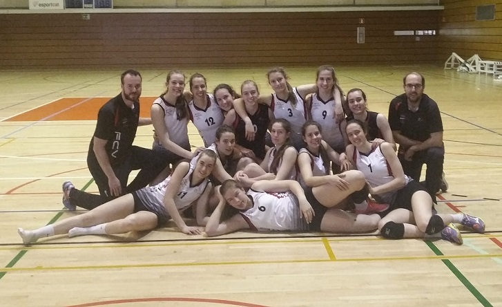 El GET Blume Voleibol femení Campió de Catalunya de Primera Divisió