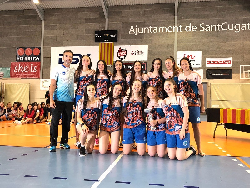 El CN Sabadell es proclama campió de la 2a divisió Cadet femenina
