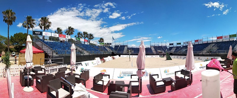 El Madison Beach Volley Tour aterra a Tarragona i donarà pas als Jocs del Mediterrani