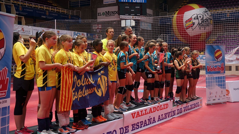 Plata pel CV Esplugues al Campionat d’Espanya aleví