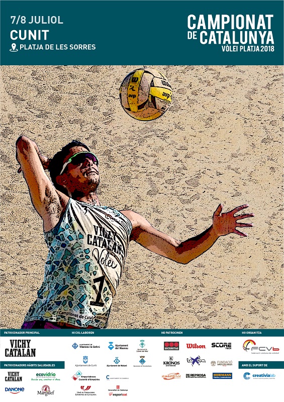 El Vichy Catalan Volei Tour torna el 7 i 8 de juliol a Cunit