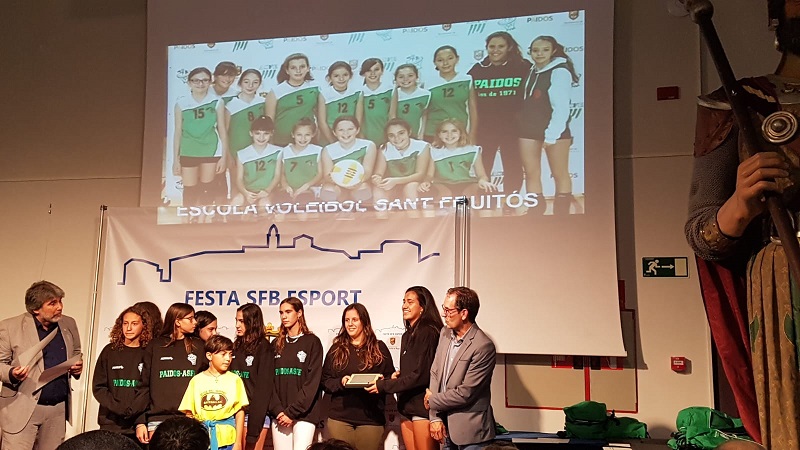 El voleibol protagonista a la Festa de l’Esport de Sant Fruitós de Bages