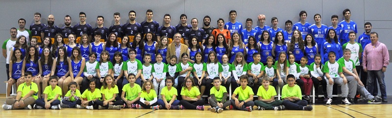 Presentació d’equips i homenatge a Benjamín Cuevas a Roquetes